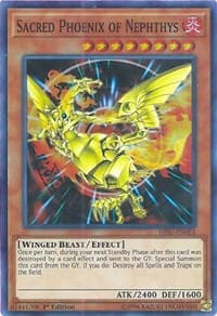 Sacred Phoenix of Nephthys - Hidden Summoners - YuGiOh card