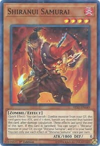 Shiranui Samurai - Hidden Summoners - YuGiOh card