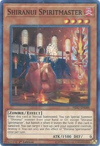 Shiranui Spiritmaster - Hidden Summoners - YuGiOh card