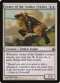 Order of the Golden Cricket - Morningtide - Magic: The Gathering card