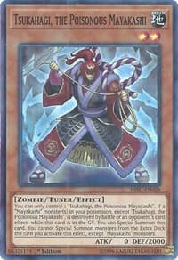 Tsukahagi, the Poisonous Mayakashi - Hidden Summoners - YuGiOh card