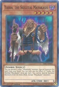 Yasha, the Skeletal Mayakashi - Hidden Summoners - YuGiOh card