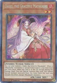 Dakki, the Graceful Mayakashi - Hidden Summoners - YuGiOh card
