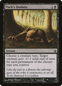 Pack's Disdain - Morningtide - Magic: The Gathering card
