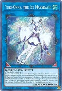 Yuki-Onna, the Ice Mayakashi - Hidden Summoners - YuGiOh card