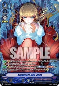 Nightmare Doll, Alice - V-CS01: Q4 vs. AL4 - Cardfight Vanguard card