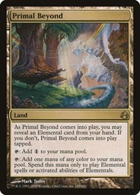 Primal Beyond - Morningtide - Magic: The Gathering card
