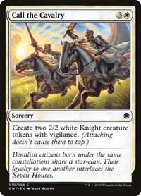 Call the Cavalry - Magic Game Night - Magic: The Gathering card
