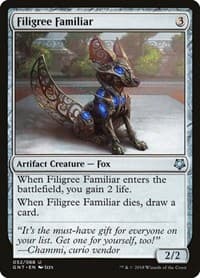 Filigree Familiar - Magic Game Night - Magic: The Gathering card