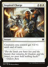 Inspired Charge - Magic Game Night - Magic: The Gathering card
