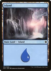 Island (061) - Magic Game Night - Magic: The Gathering card