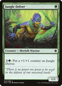 Jungle Delver - Magic Game Night - Magic: The Gathering card