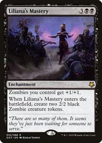 Liliana's Mastery - Magic Game Night - Magic: The Gathering card