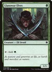 Llanowar Elves - Magic Game Night - Magic: The Gathering card