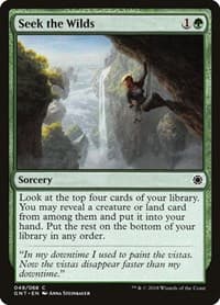 Seek the Wilds - Magic Game Night - Magic: The Gathering card