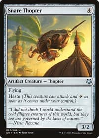 Snare Thopter - Magic Game Night - Magic: The Gathering card