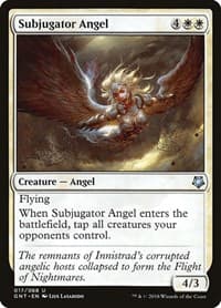 Subjugator Angel - Magic Game Night - Magic: The Gathering card