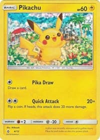 Pikachu - McDonald's Promos 2018 - Pokemon card