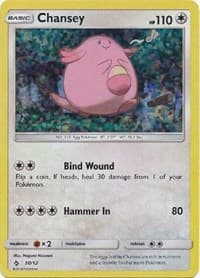 Chansey - McDonald's Promos 2018 - Pokemon card