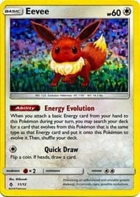 Eevee - McDonald's Promos 2018 - Pokemon card
