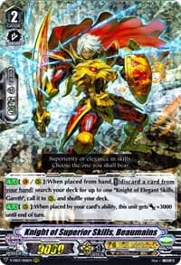 Knight of Superior Skills, Beaumains - V-EB03: ULTRARARE MIRACLE COLLECTION - Cardfight Vanguard card