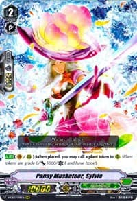 Pansy Musketeer, Sylvia - V-EB03: ULTRARARE MIRACLE COLLECTION - Cardfight Vanguard card