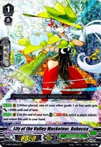 Lily of the Valley Musketeer, Rebecca - V-EB03: ULTRARARE MIRACLE COLLECTION - Cardfight Vanguard card