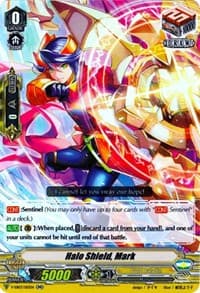 Halo Shield, Mark - V-EB03: ULTRARARE MIRACLE COLLECTION - Cardfight Vanguard card