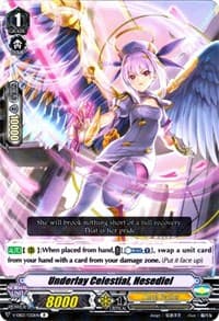 Underlay Celestial, Hesediel - V-EB03: ULTRARARE MIRACLE COLLECTION - Cardfight Vanguard card