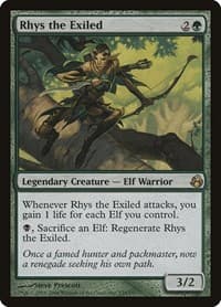 Rhys the Exiled - Morningtide - Magic: The Gathering card