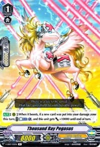 Thousand Ray Pegasus - V-EB03: ULTRARARE MIRACLE COLLECTION - Cardfight Vanguard card