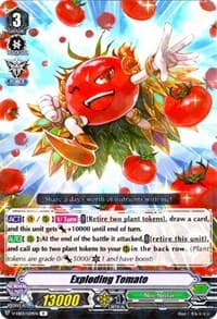 Exploding Tomato - V-EB03: ULTRARARE MIRACLE COLLECTION - Cardfight Vanguard card