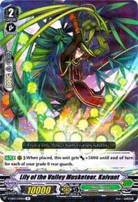 Lily of the Valley Musketeer, Kaivant - V-EB03: ULTRARARE MIRACLE COLLECTION - Cardfight Vanguard card