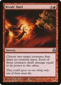 Rivals' Duel - Morningtide - Magic: The Gathering card