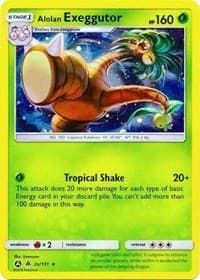 Alolan Exeggutor - 2a/131 - Alternate Art Promos - Pokemon card
