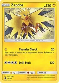 Zapdos - SM145 - SM Promos - Pokemon card