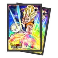 Set 3 V1 Standard Deck Protectors for Dragon Ball Super CCG - Gogeta (65-Pack) - Ultra Pro Card Sleeves - Card Sleeves card