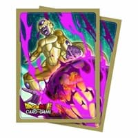Set 3 V2 Standard Deck Protectors for Dragon Ball Super CCG - Golden Frieza (65-Pack) - Ultra Pro Card Sleeves - Card Sleeves card