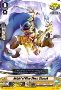 Knight of Blue Skies, Shanak - V-EB03: ULTRARARE MIRACLE COLLECTION - Cardfight Vanguard card
