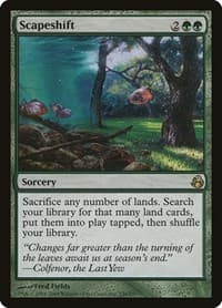 Scapeshift - Morningtide - Magic: The Gathering card