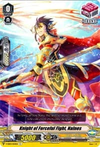 Knight of Forceful Fight, Nalnes - V-EB03: ULTRARARE MIRACLE COLLECTION - Cardfight Vanguard card