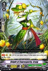 Knight of Coprosperity, Craig - V-EB03: ULTRARARE MIRACLE COLLECTION - Cardfight Vanguard card