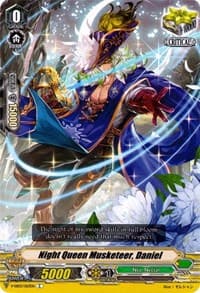 Night Queen Musketeer, Daniel - V-EB03: ULTRARARE MIRACLE COLLECTION - Cardfight Vanguard card