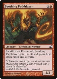 Seething Pathblazer - Morningtide - Magic: The Gathering card
