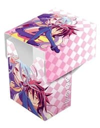 No Game No Life Sora & Shiro Full View Deck Box - Ultra Pro Deck Boxes - Deck Boxes card