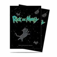 Rick and Morty V2 Standard Deck Protectors (65-Pack) - Ultra Pro Card Sleeves - Card Sleeves card