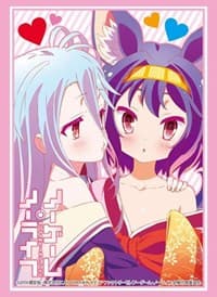 Bushiroad Sleeve Collection HG Vol.1736: No Game No Life - Shiro & Izuna (60-Pack) - Bushiroad Card Sleeves - Card Sleeves card