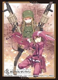 Bushiroad Sleeve Collection HG Vol.1758: Sword Art Online Alternative: Gun Gale Online - Llenn & Fukaziroh (60-Pack) - Bushiroad Card Sleeves - Card Sleeves card
