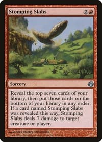 Stomping Slabs - Morningtide - Magic: The Gathering card