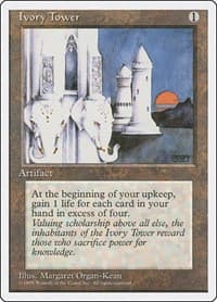 Ivory Tower - Fourth Edition - Magic: The Gathering card